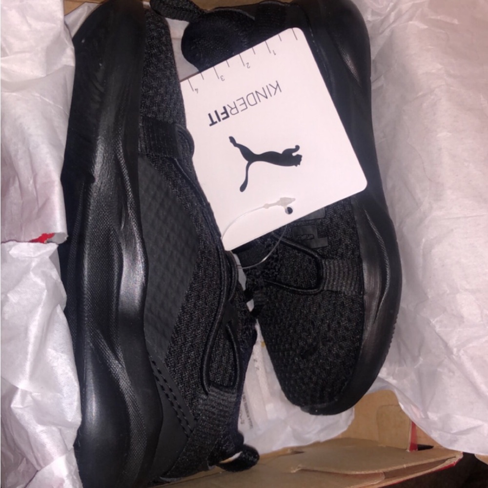 Puma Black Sneakers Sleek